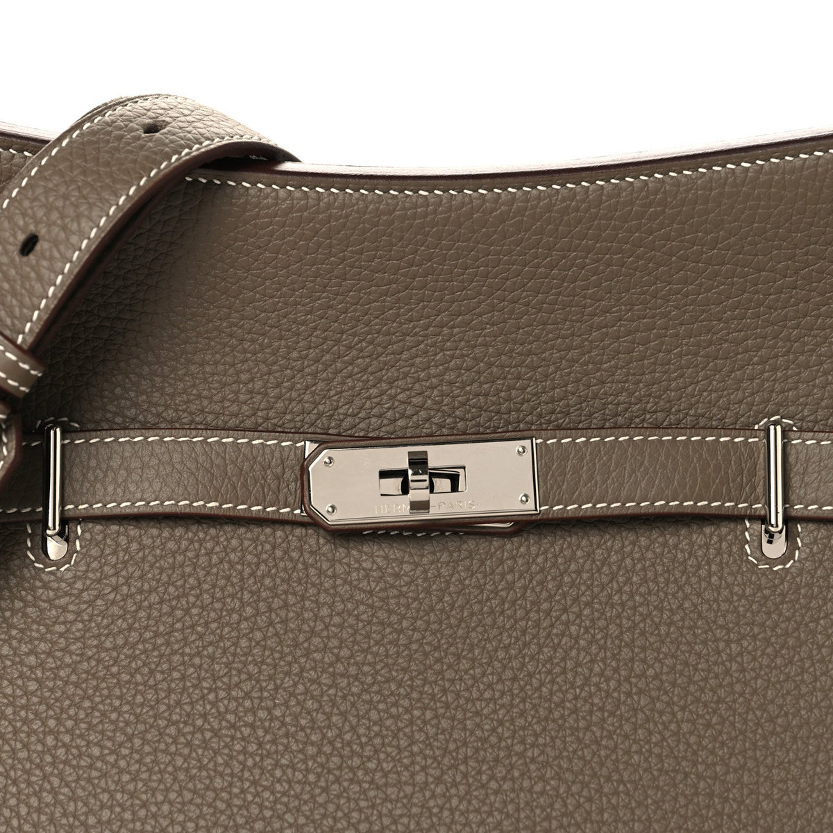 Taurillon Clemence Jypsiere 28 Etoupe Handbag