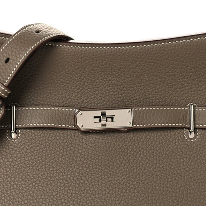 Taurillon Clemence Jypsiere 28 Etoupe Handbag