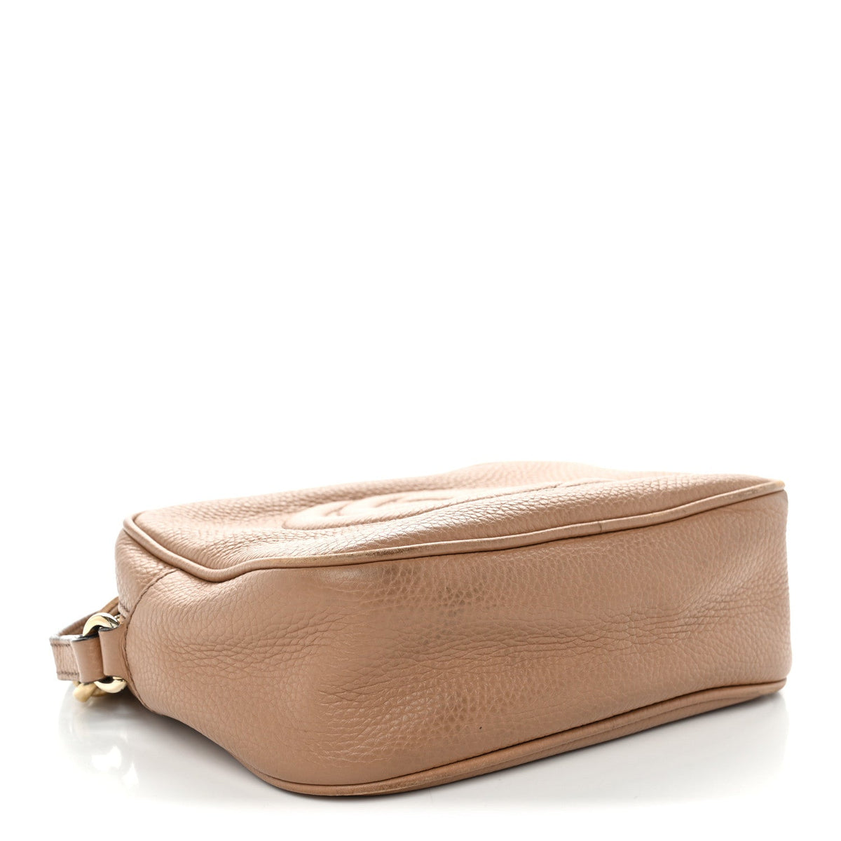 Small Calfskin Handbag - Beige