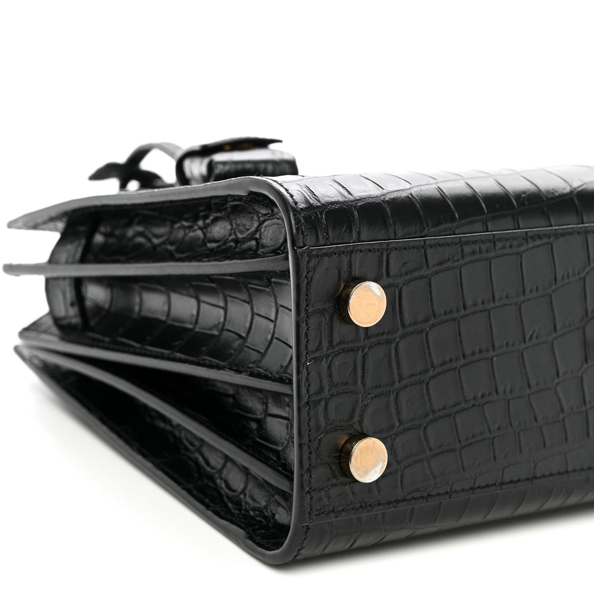 Nano Calfskin Handbag - Black