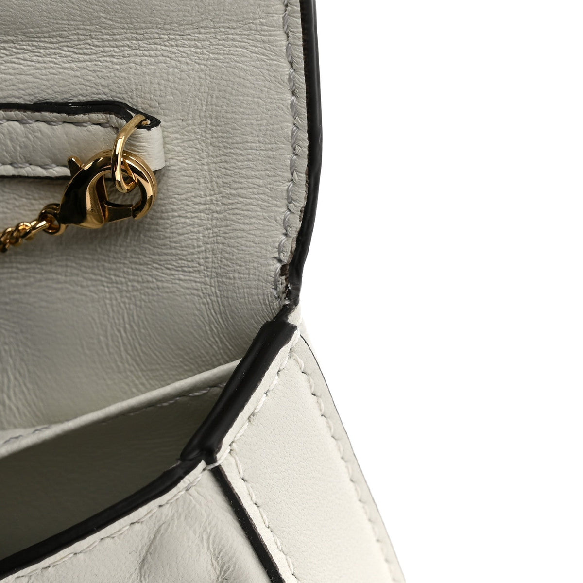 Nano Nappa Handbag - White