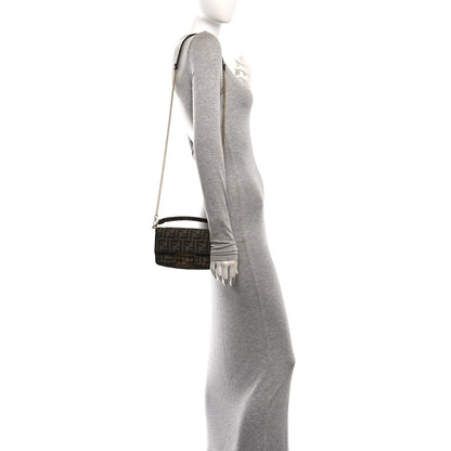Mini Fabric Handbag - Black