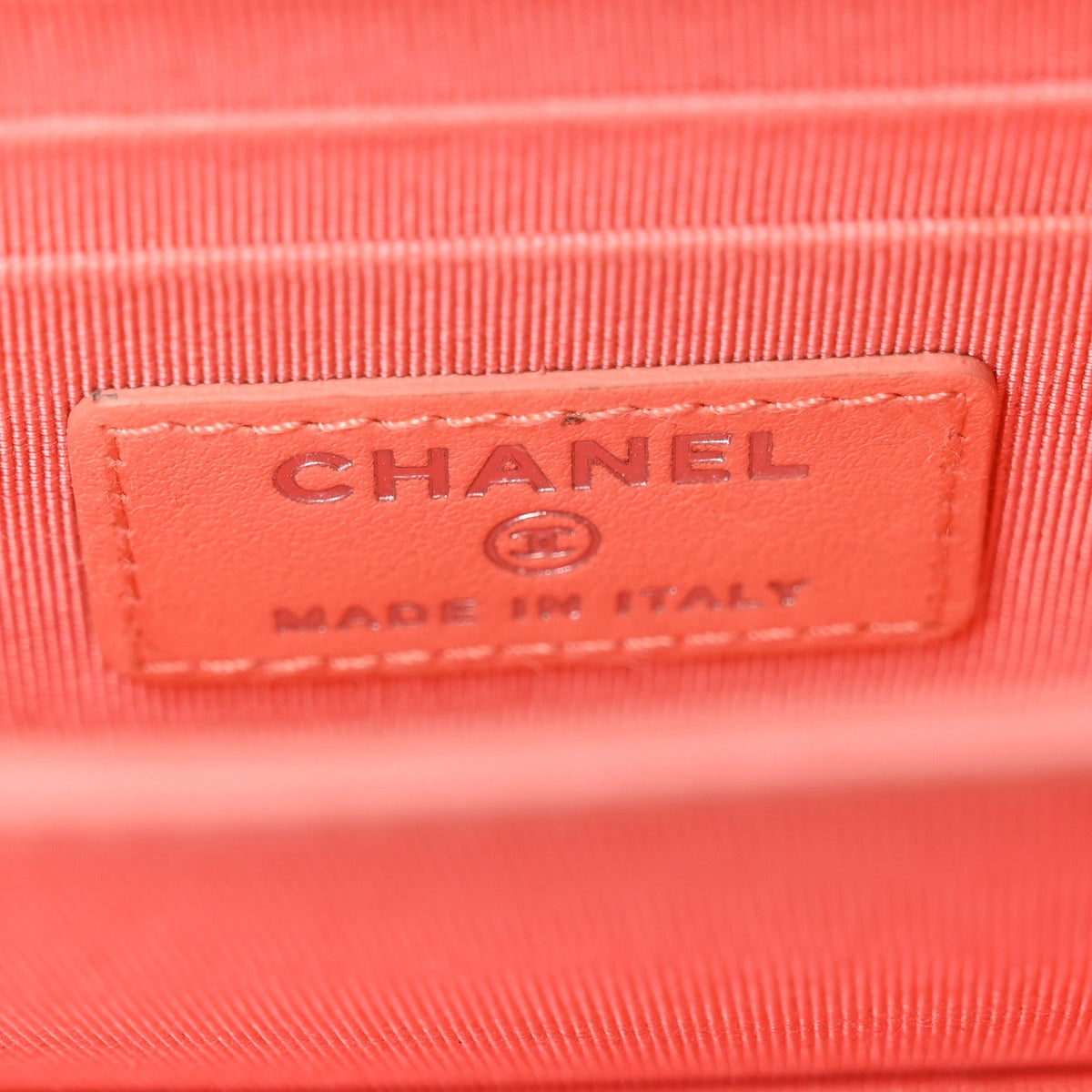 Mini Quilted Caviar Wallet Bag