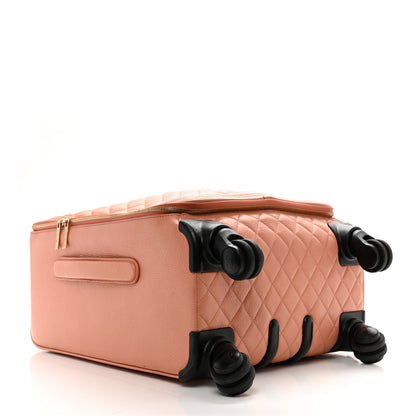 Quilted Calfskin Handbag - Pink
