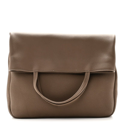 Calfskin Tote Bag - Grey