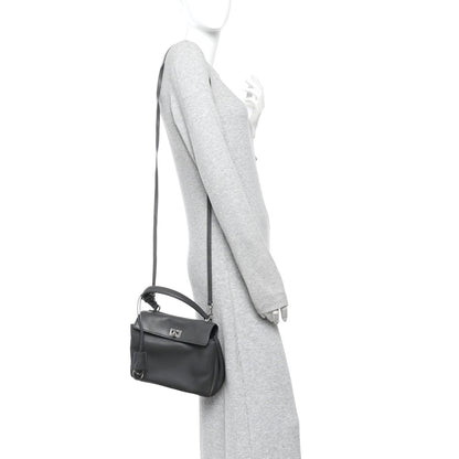 Mini Calfskin Handbag - Natural