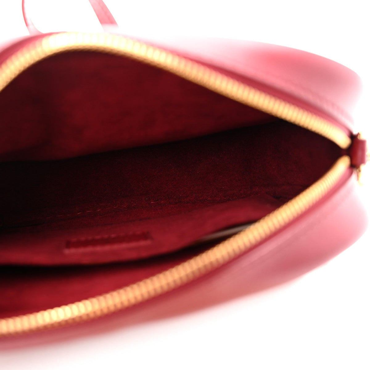 Calfskin Crossbody Bag - Red