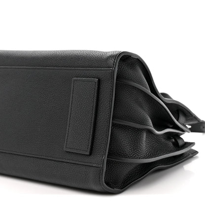 Small Calfskin Handbag - Black
