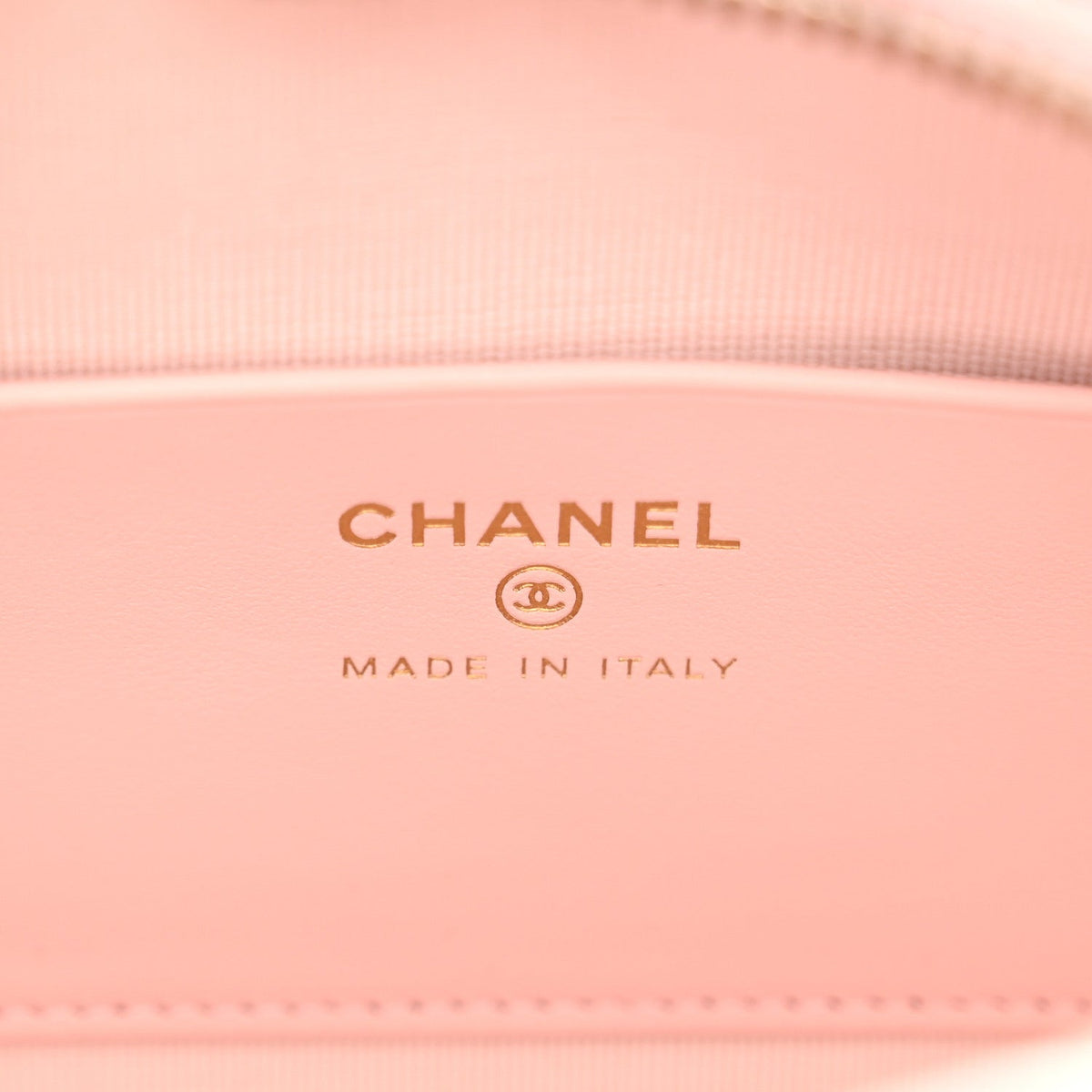 Quilted Caviar Clutch Bag - Pink