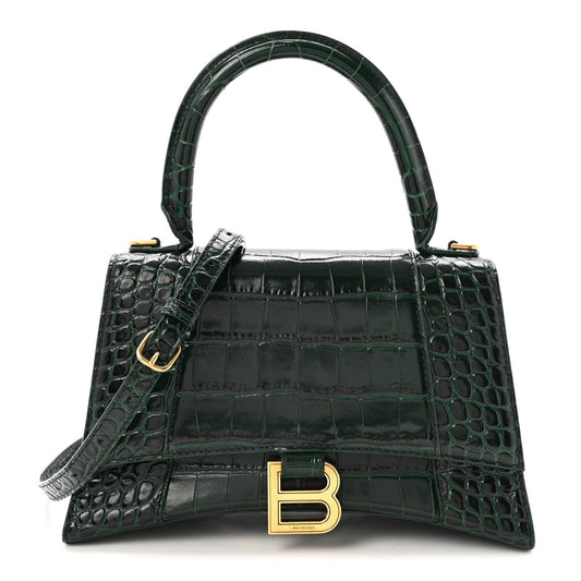 Small Calfskin Handbag - Green