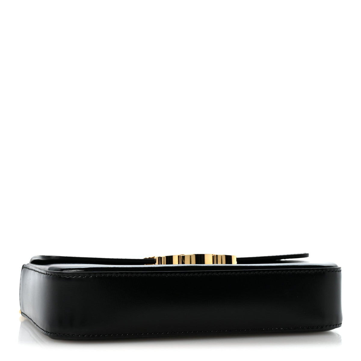 Calfskin Shoulder Bag - Black