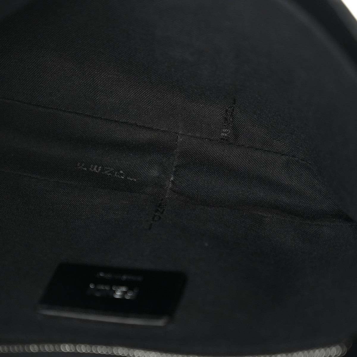 Fabric Belt Bag - Black