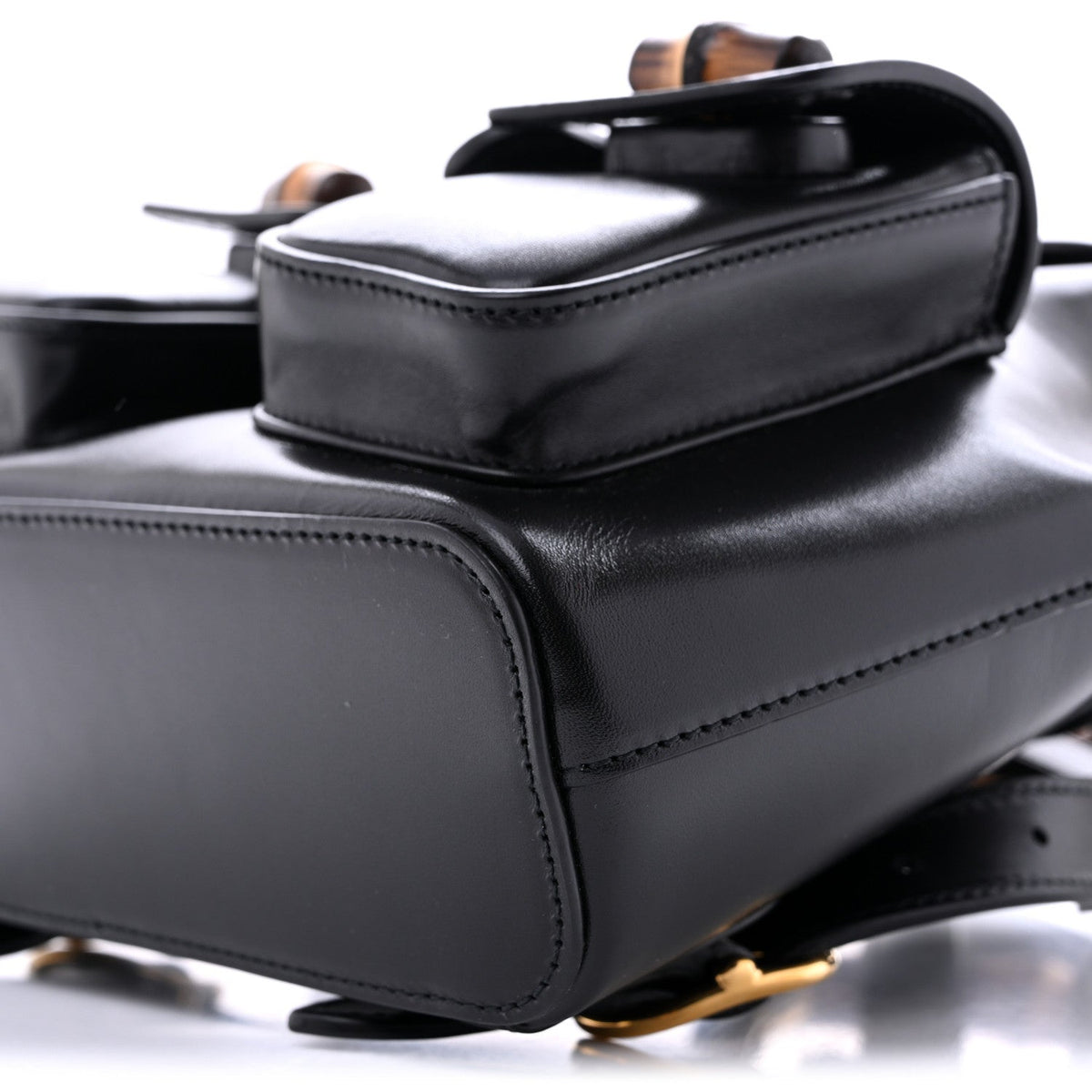 Calfskin Backpack - Black