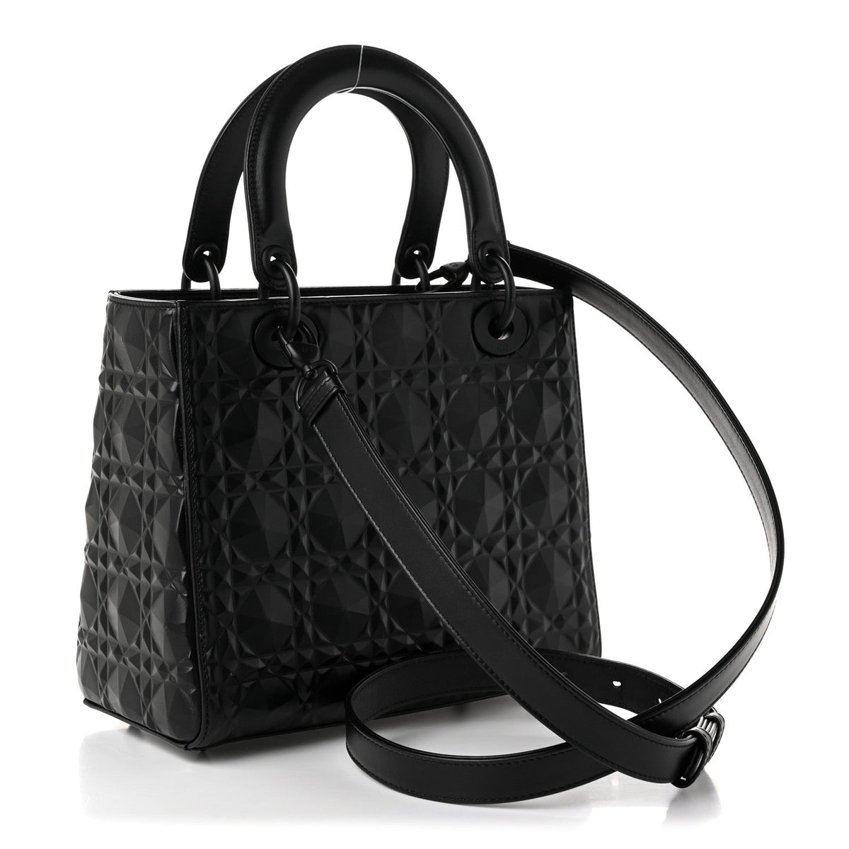 Medium Calfskin Handbag - Black