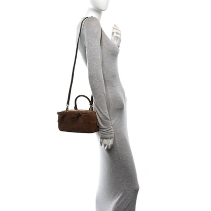 Suede Handbag