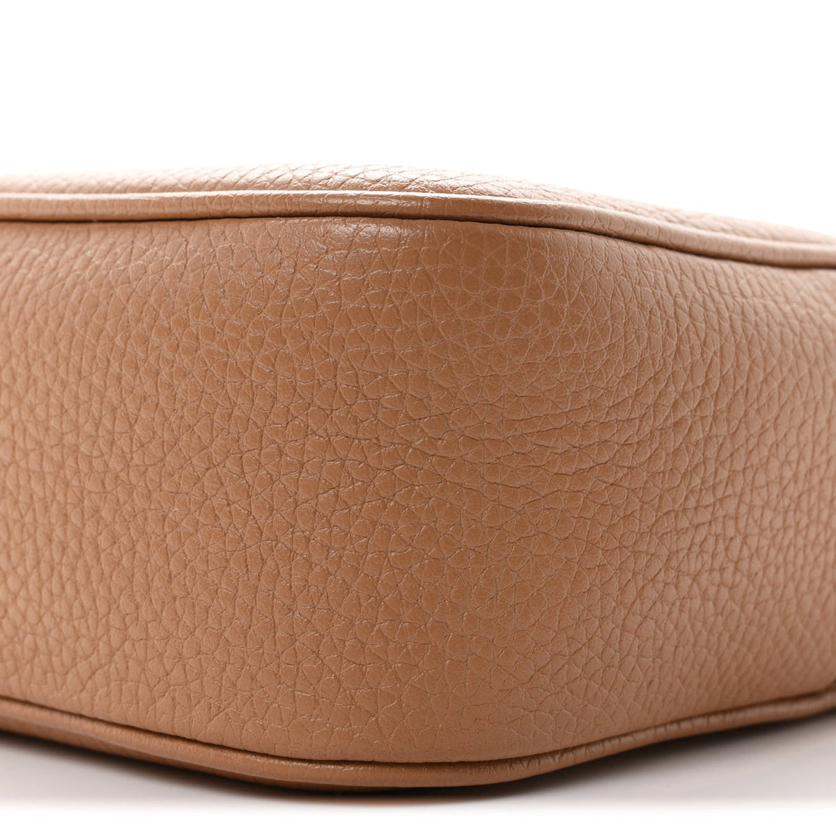 Small Calfskin Handbag - Beige