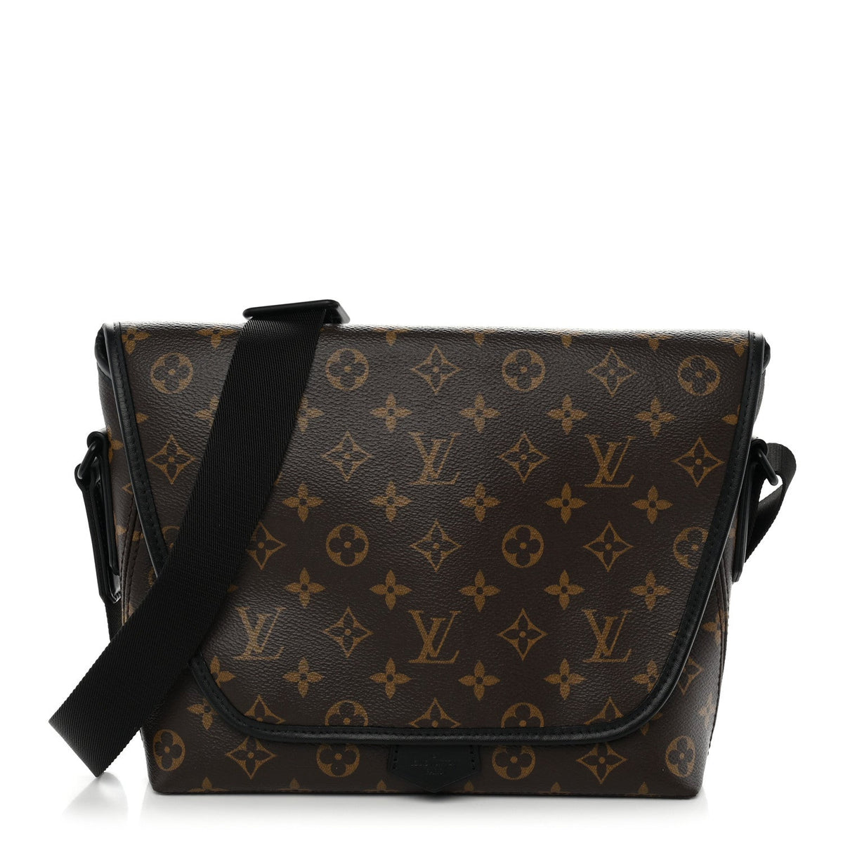 Monogram Macassar Magnetic Messenger Handbag