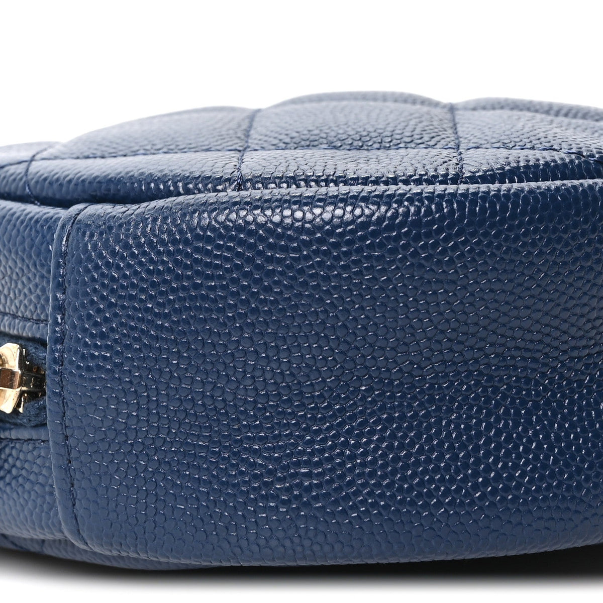 Quilted Caviar Clutch Bag