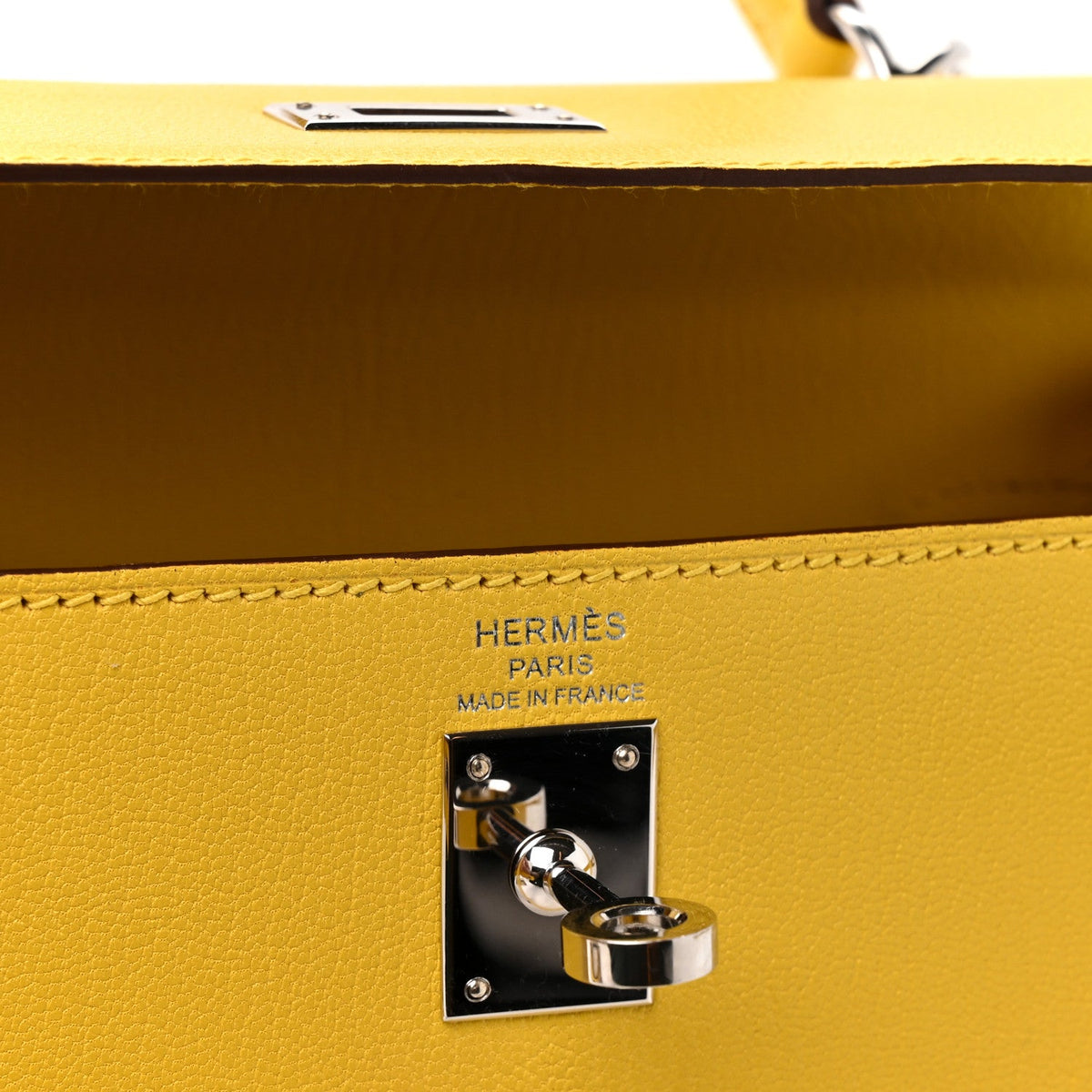 Chevre Chamkila Kelly Sellier 25 Jaune D Handbag