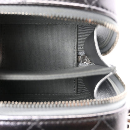 Quilted Lambskin Clutch Bag - Black