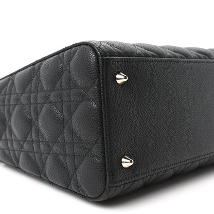 Medium Calfskin Handbag - Black