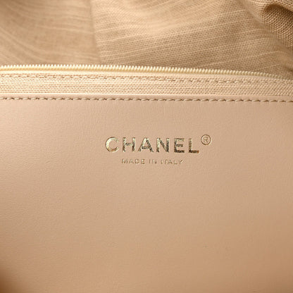 Maxi Calfskin Handbag - Brown