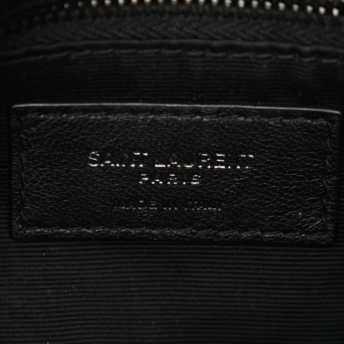 Quilted Lambskin Satchel Bag - Black