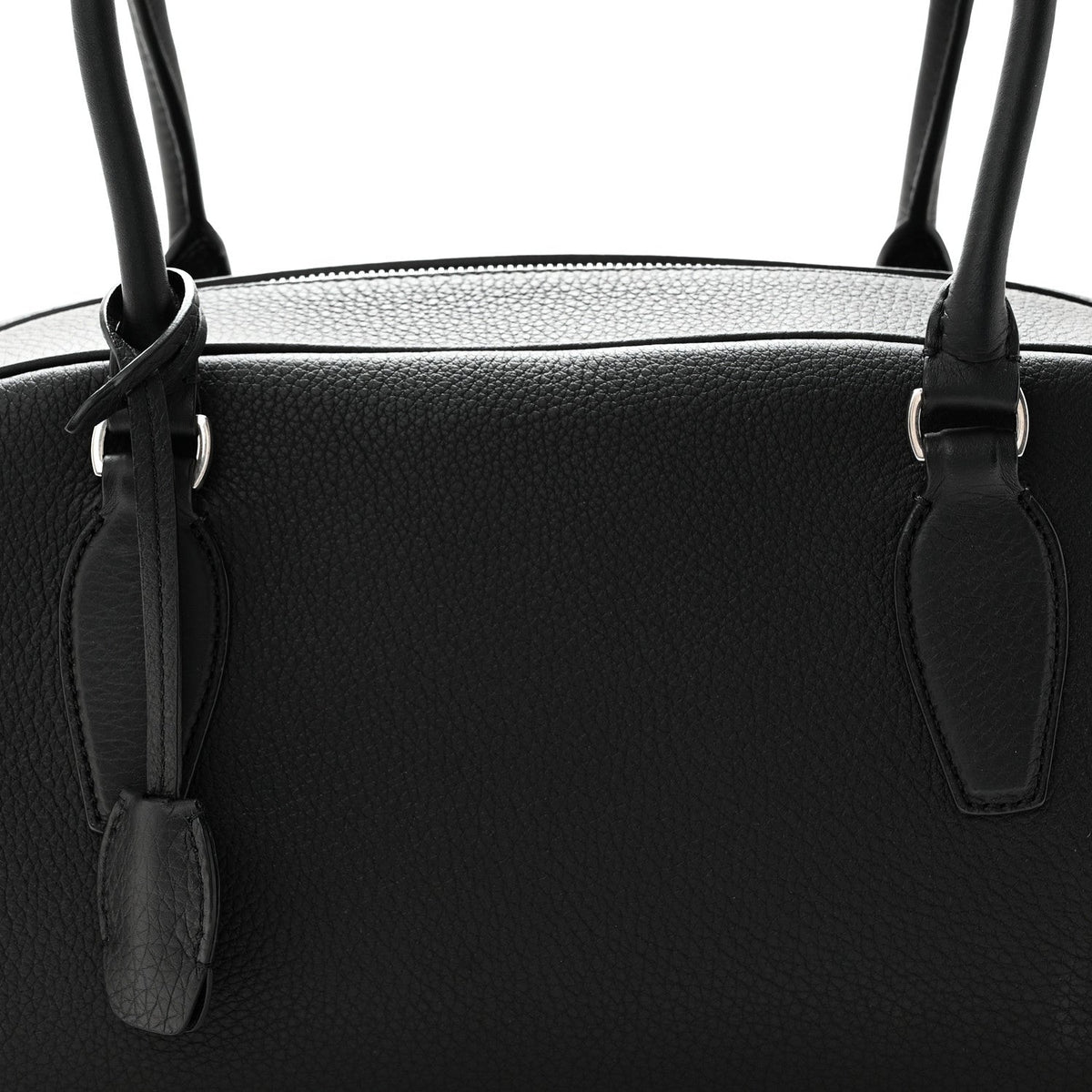 Calfskin Handbag - Black