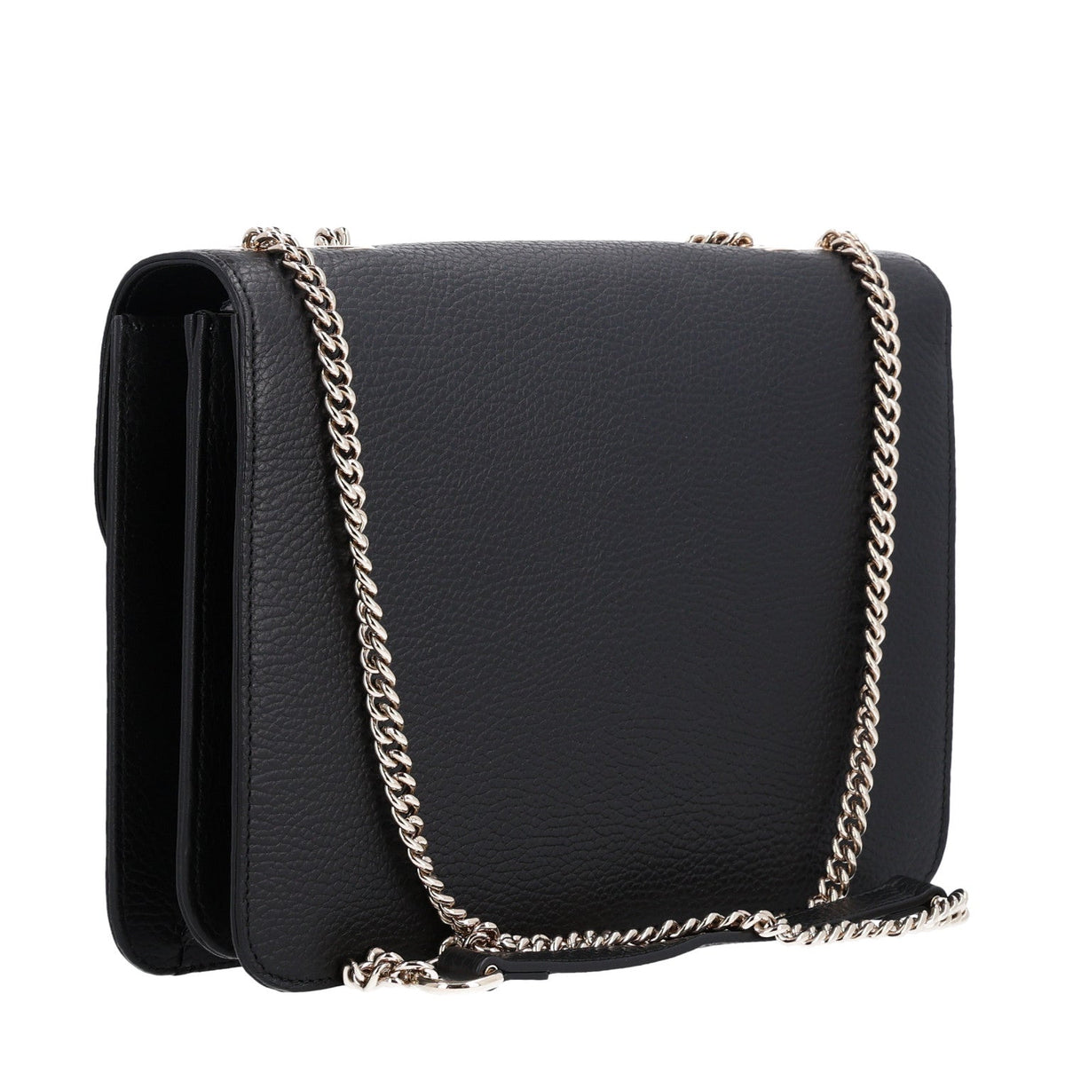 Calfskin Shoulder Bag - Black