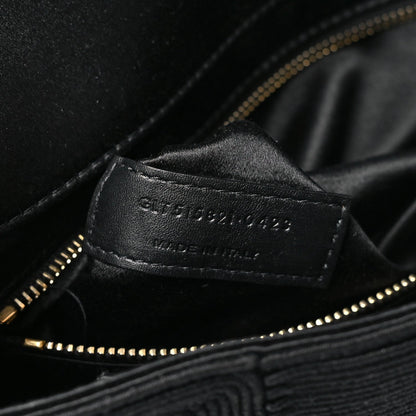 Medium Quilted Handbag - Black
