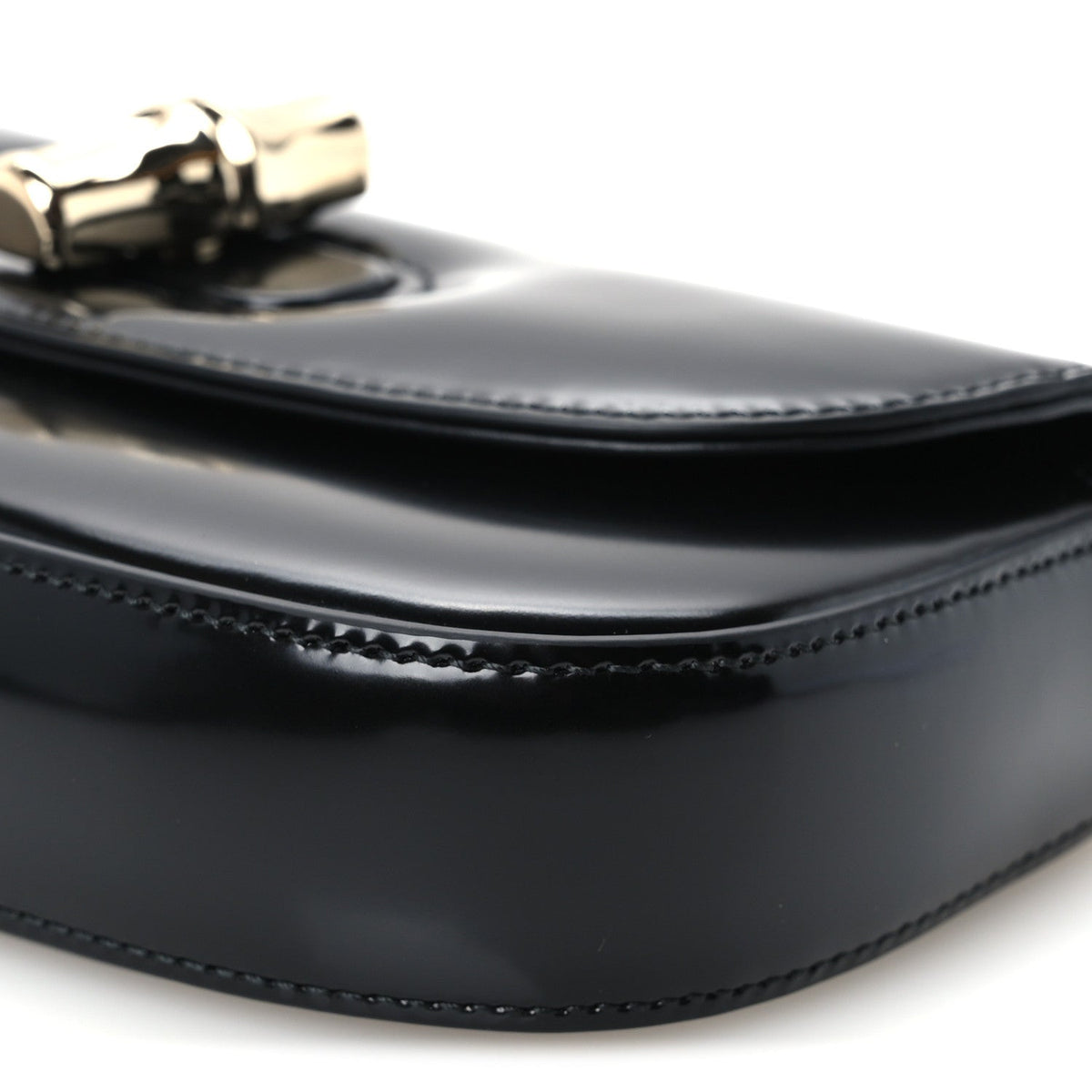 Small Calfskin Handbag - Black
