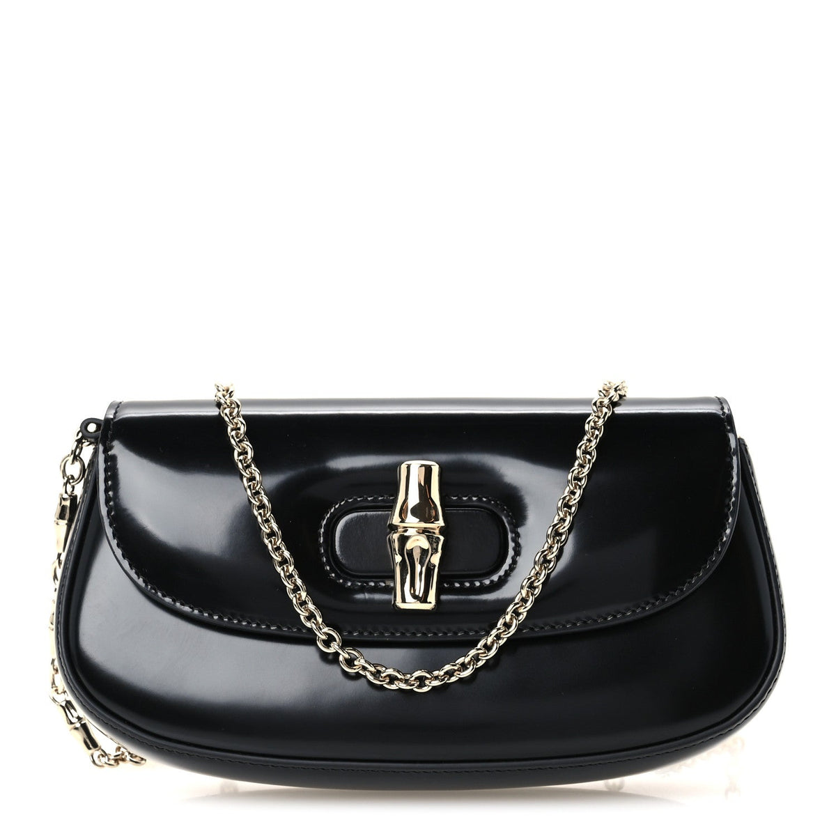 Small Calfskin Handbag - Black