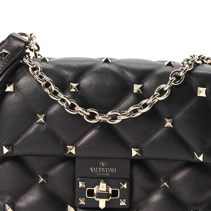 Small Nappa Crossbody Bag - Black