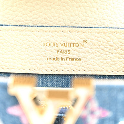 Mini Calfskin Handbag - Blue