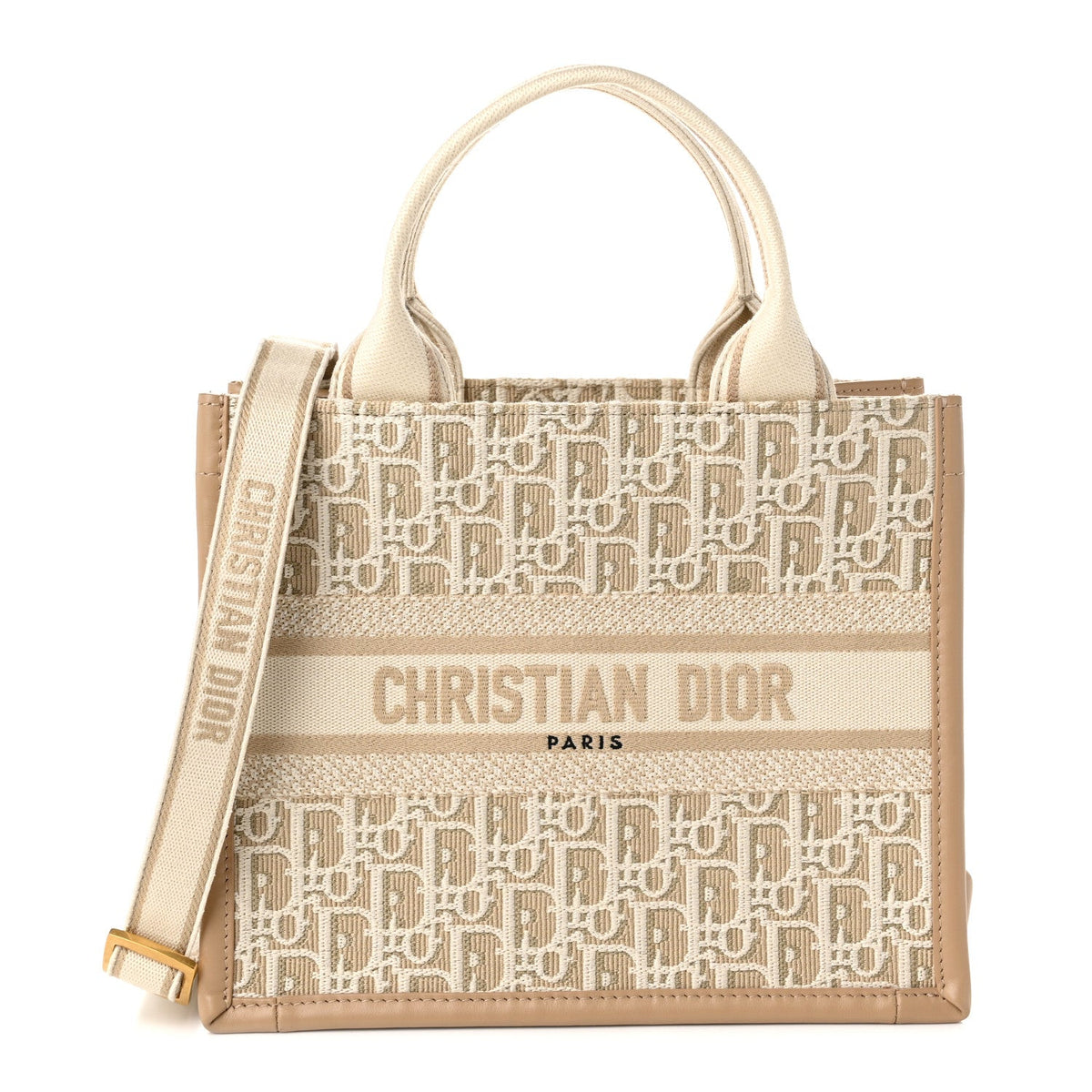 Small Calfskin Tote Bag - Gold