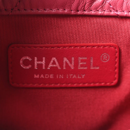 Small Quilted Calfskin Backpack - Pink