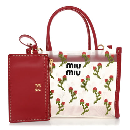 Mini Nappa Handbag - Red