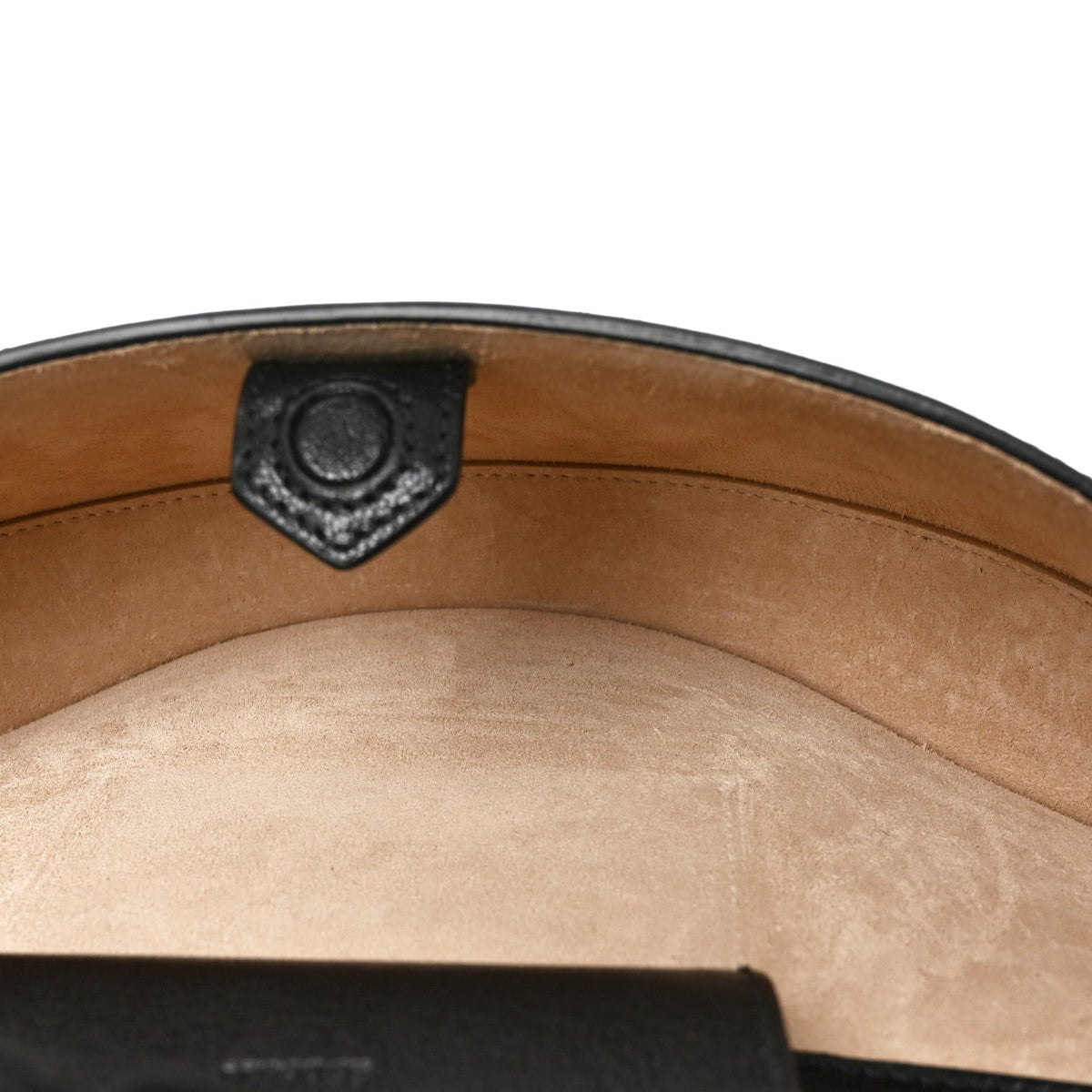 Goatskin Shoulder Bag - Black