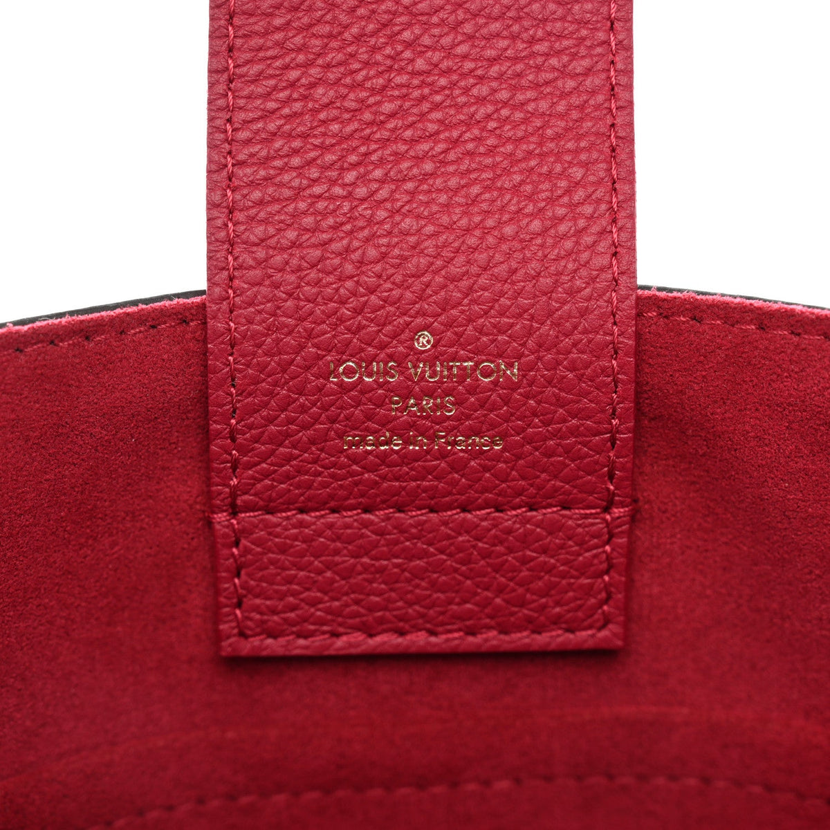 Damier Ebene Lv Riverside Lie De Vin Handbag