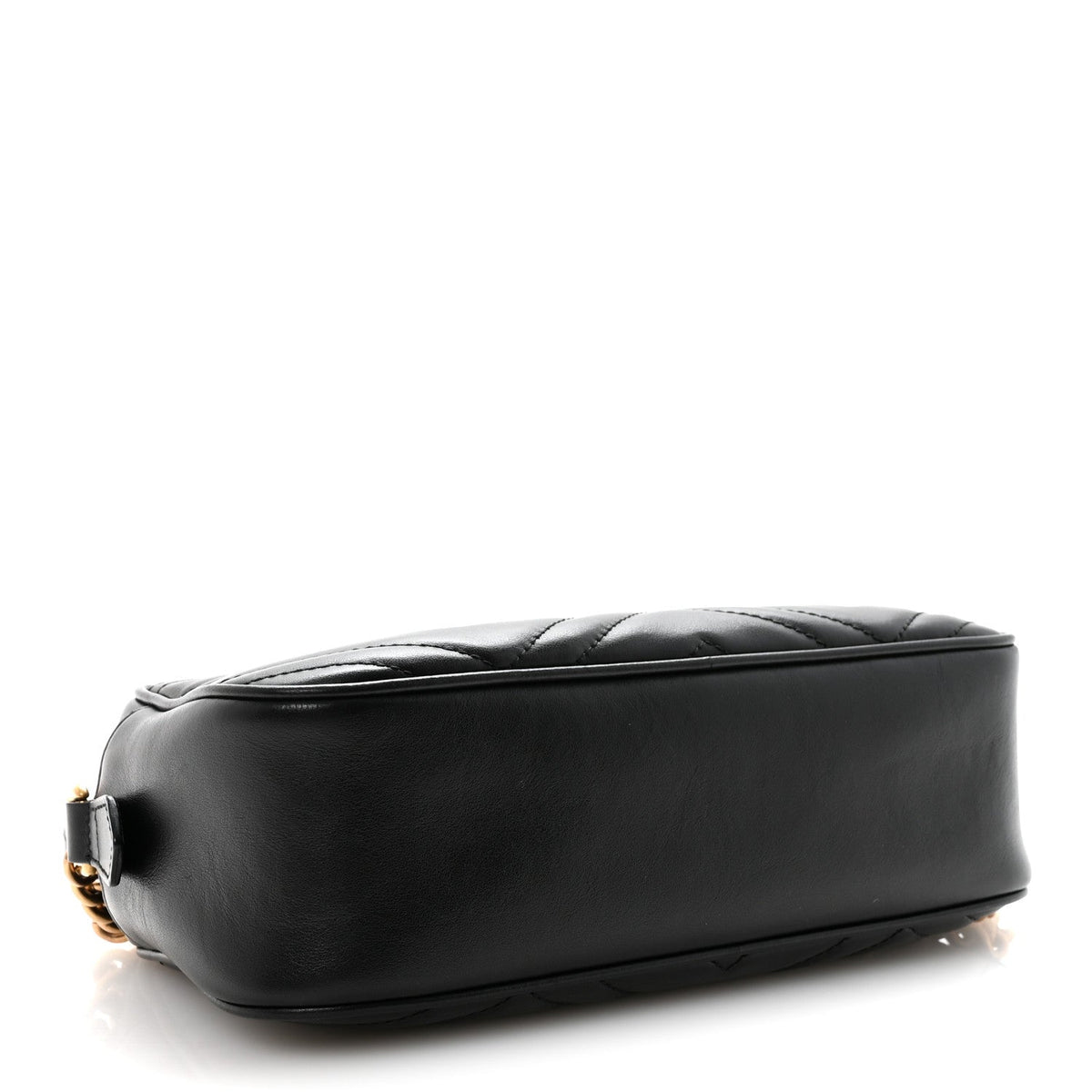 Small Calfskin Shoulder Bag - Black