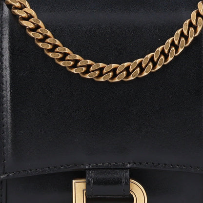 Calfskin Handbag - Black