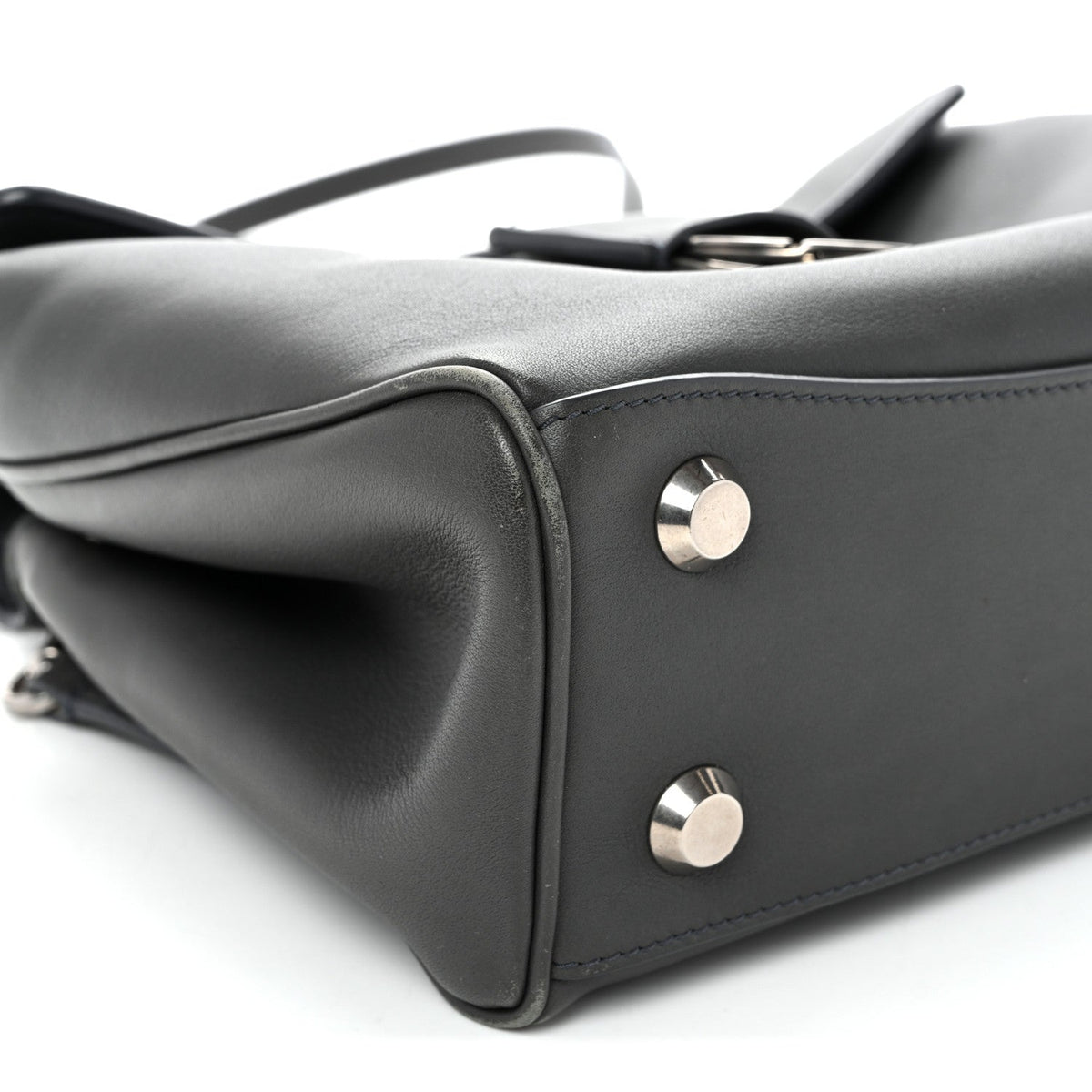 Mini Calfskin Handbag - Natural