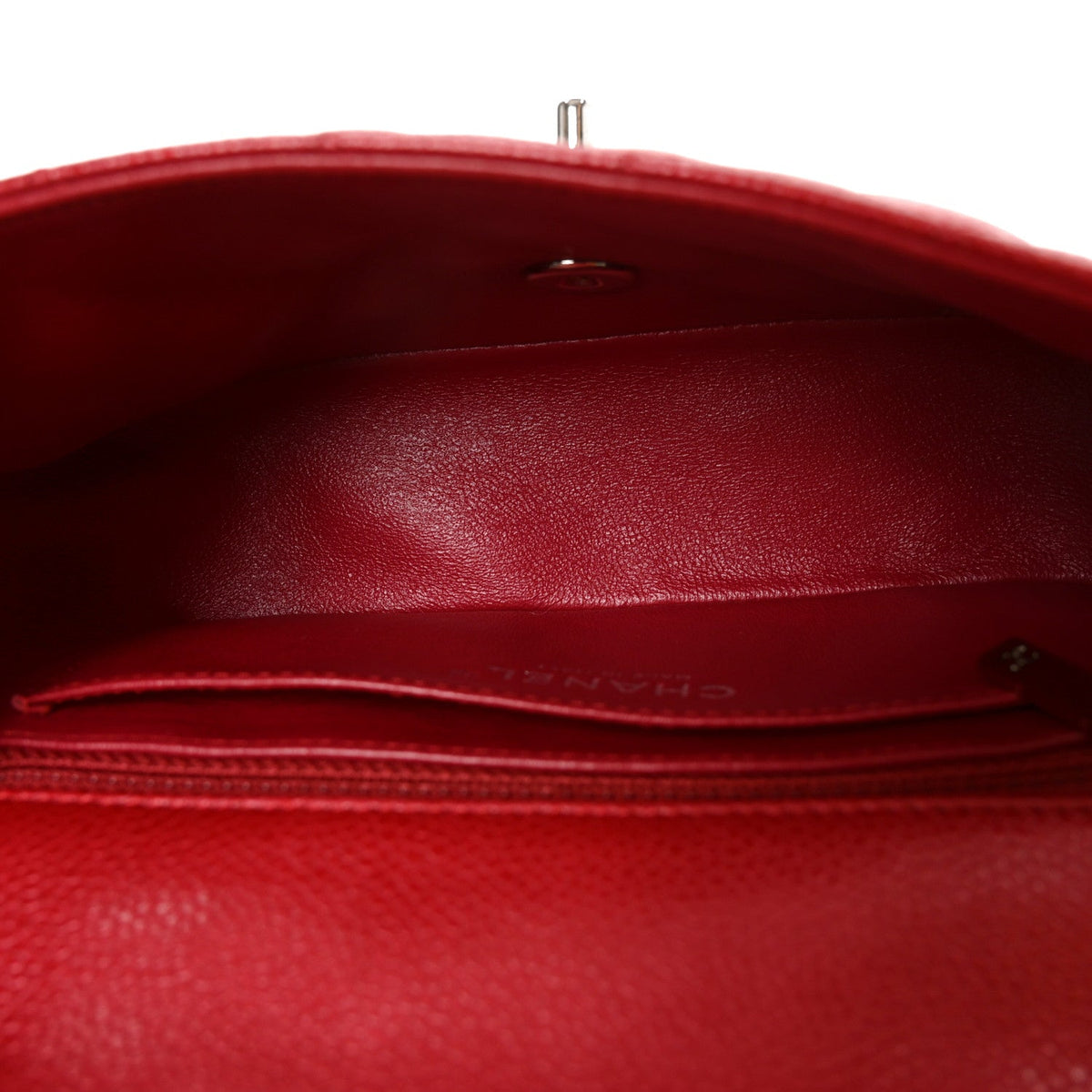 Mini Quilted Caviar Flap Shoulder Bag - Tan