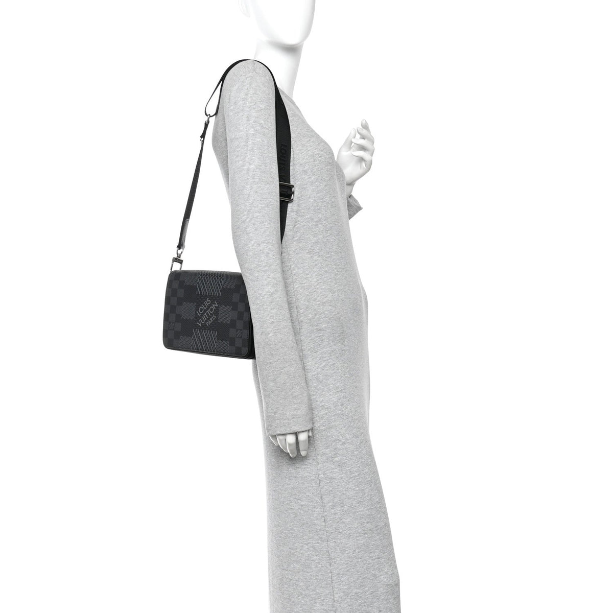Damier Graphite 3D Studio Messenger Handbag