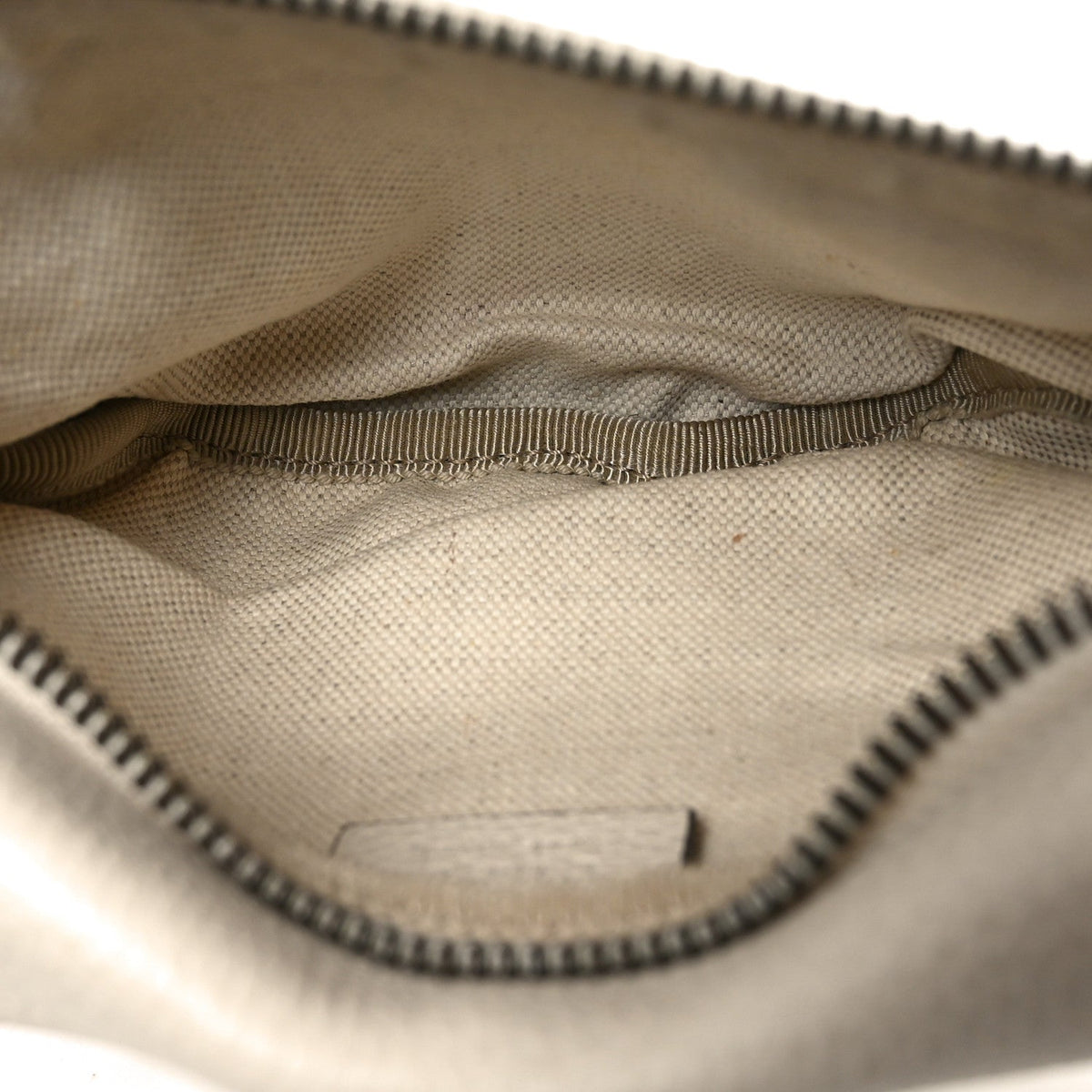 Small Calfskin Belt Bag - White