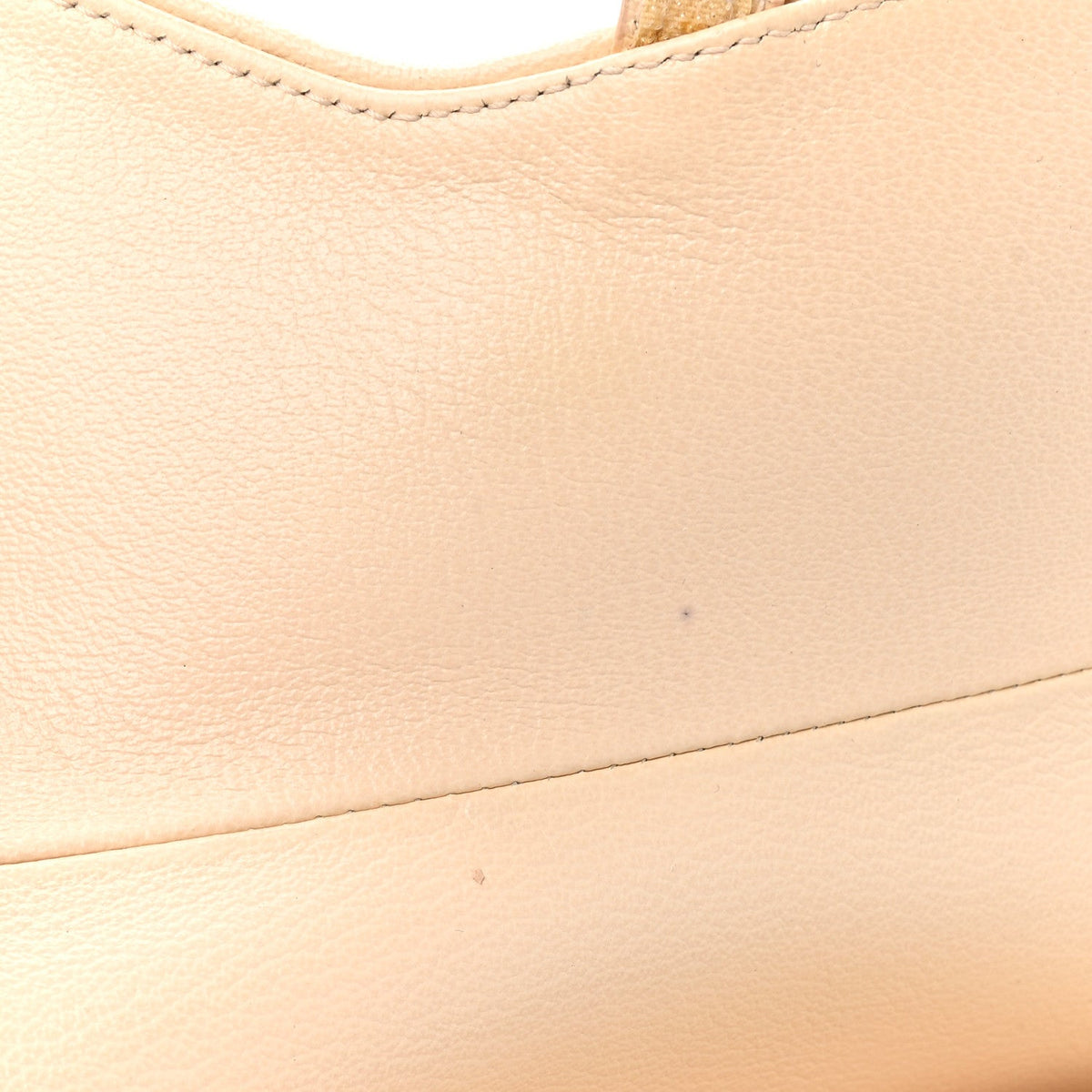 Calfskin Handbag - Beige