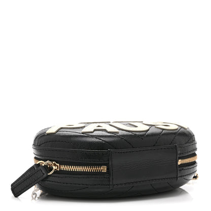 Quilted Lambskin Clutch Bag - Red