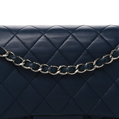 Medium Quilted Lambskin Flap Shoulder Bag