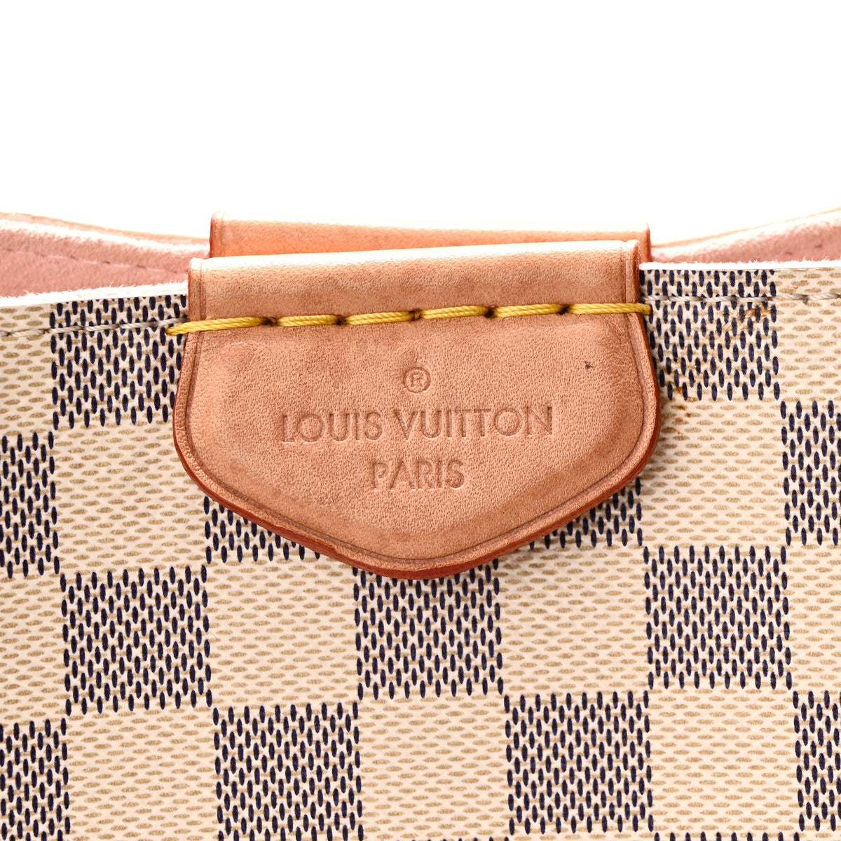 Damier Azur Propriano Rose Ballerine Handbag
