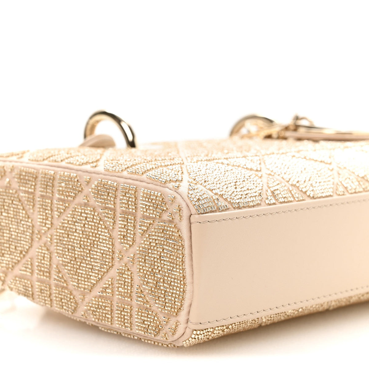 Lambskin Handbag - Red